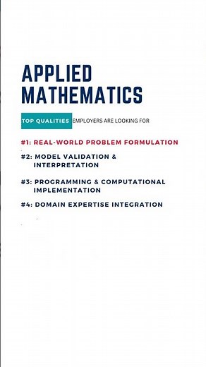 Top 7 jobs for Applied Mathematics - what should I major in?