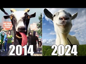 Evolution of Goat Simulator Games [2014-2024]