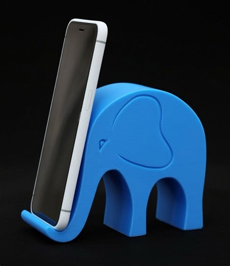 Elephant Phone Holder STL File - Etsy