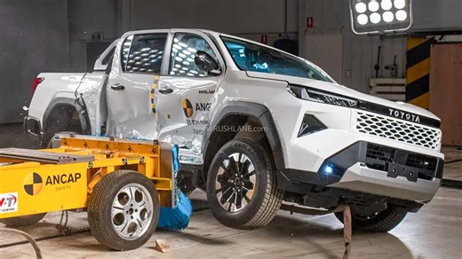 New Toyota Hilux ANCAP Crash Safety Ratings Out - Scores 5 Stars
