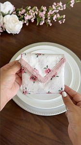 💌 Envelope Napkin Fold #napkinfold #napkinfolding #tablesetting
