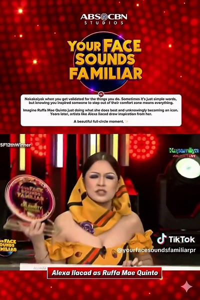 Alexa Ilacad's Stunning Transformation into Ruffa Mae Quinto