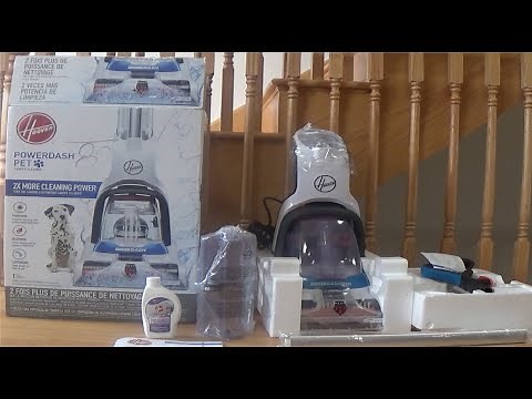 Hoover Powerdash Pet Vacuum Cleaner Unboxing, Setup & Details