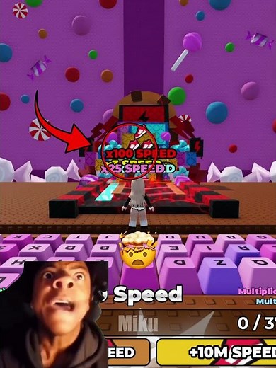 Can i Pass The Stage With INF Admin Speed?!😱 #roblox #keyboardescape