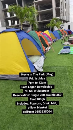Join Our Movie Night in the Park this May!