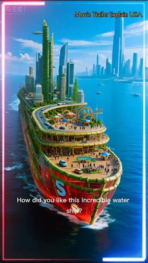 World’s Most Beautiful and Strange Water Ship | Amazing Ship Design #ship