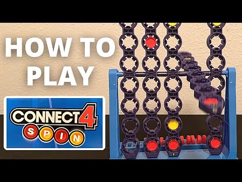 How to Play Connect 4 Spin Game in 1 Minute!