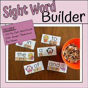 Valentine's Day Sight Words