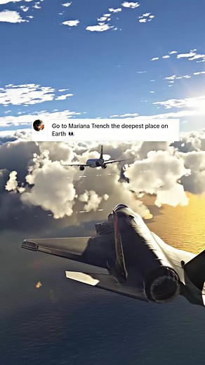 Mariana Trench the Deepest Place On Earth #airbus #flightsimulator #airplane #fly #aviation