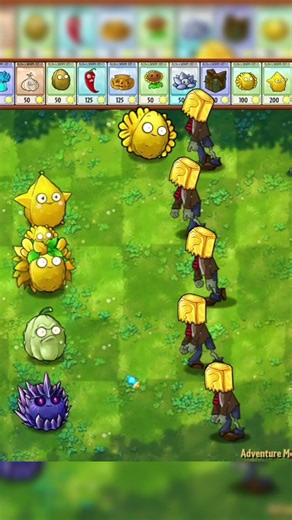 PvZ Fusion Different Wall Nuts vs Zombies #pvz #pvzfusion