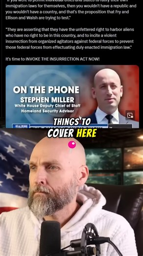 "America is facing an uprising!" 🚔 The Minneapolis police chief confirmed that the mob was using criminal tactics to attack federal agents. Press secretary Caroline Leavitt and Steven Miller stated: The line has been drawn, either abide by the law or be targeted. If states made their own laws, America would cease to be a nation. Are you ready for the worst-case scenario? 🛡️💥 | Full Spectrum Survival