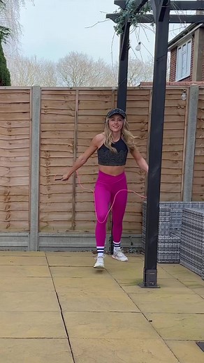 580K views · 10K reactions | Nobody Khan stop my fancy feets  #jumprope #skipping #footwork #tricks #shuffling #reels | Lauren Jumps | Facebook