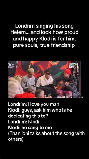 Londrim's Heartwarming Song Dedication to Klodi