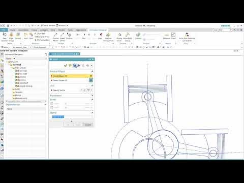 NX Layout : 2D Sketch Engine Animation