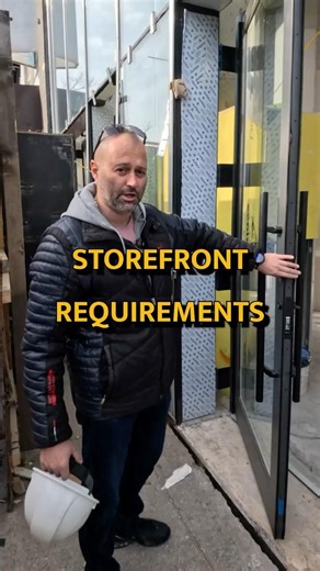 Safety, accessibility, and efficiency matter in storefront design