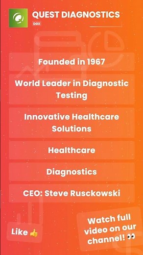 Quest Diagnostics: Transforming Healthcare with Innovation | DGX