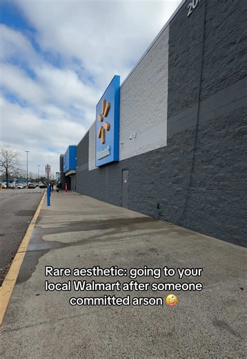 Exploring a Walmart Affected by Fire Incident