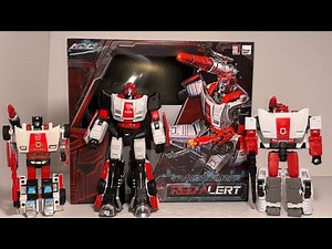 Transformers generation one Red alert review. Threezero mdlx premium G1 action figure showcase