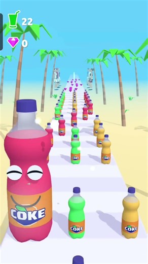 Juice runner 💪🙅 game lvl-621 challenge #shorts #juicerun #satisfying