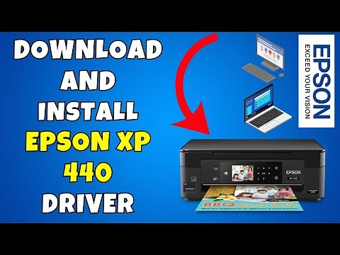 How To Download & Install Epson XP 440 Printer Driver in Windows 10/11
