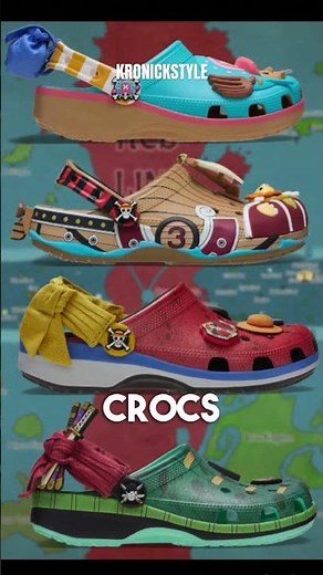 Crocs One Piece Chopper 👀 3D design and character details