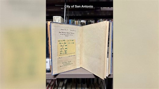 Better late than never! Overdue library book returned to Texas library after 82 years