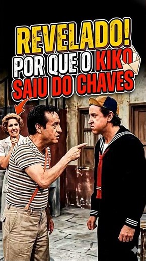 REVELADO! o por que o KIKO saiu do seriado do CHAVES 😱😱