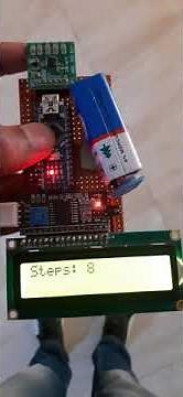 DIY Arduino Pedometer - Counting Steps using Arduino and Accelerometer
