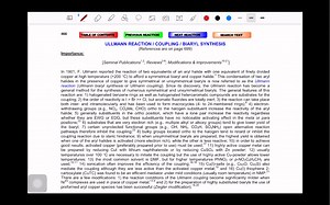 有机人名反应-Ullmann Reaction