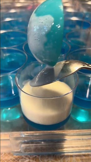 Making jello cups for a birthday party #baking #fun #jellocups