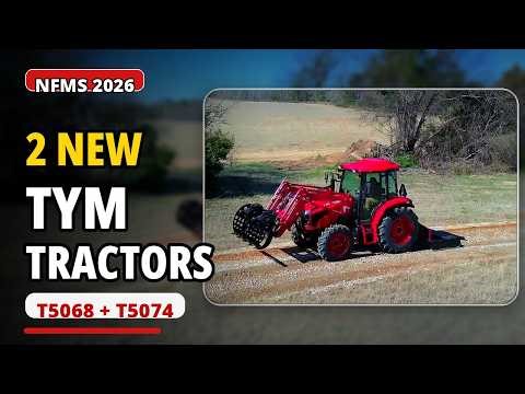 TYM’s New T5068 & T5074 Tractors Revealed!