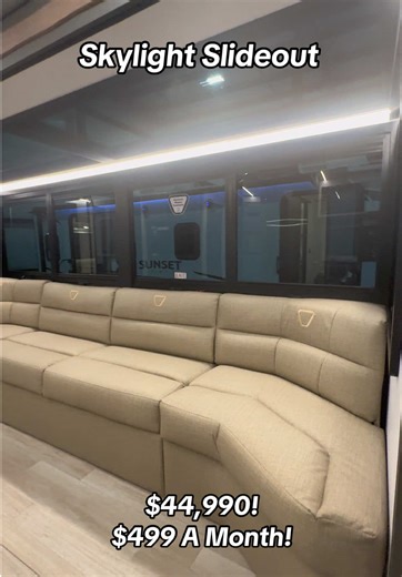 Experience the All New Skylight Slideout Camper