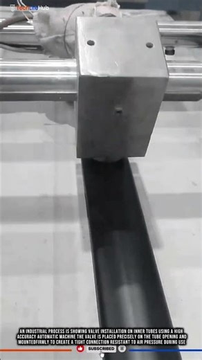 Innovation Automatic Valve Mounting Machine for Inner Tube Production #tech