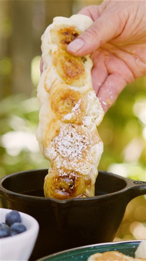 260 reactions · 43 shares | Two perfect breakfast foods combined into one. This is a big deal. 丹肋 Full recipe here: koa.com/blog/pancake-bacon-dippers/ | Kampgrounds of America, Inc. | Facebook