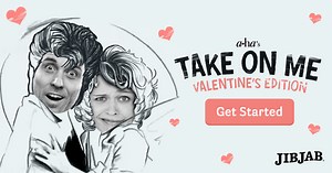 114K views · 602 reactions | Take on your Valentine and cast them in this classic 80's love song! | JibJab | Facebook