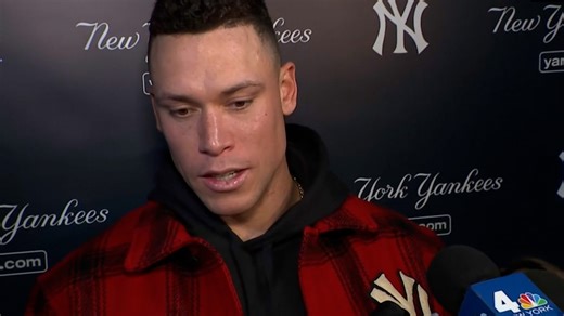 Aaron Judge on emotions of World Series loss, more