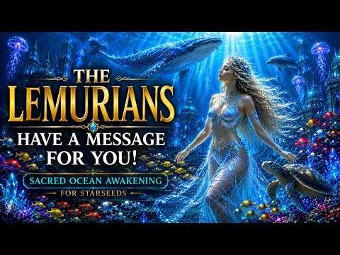 🌌 THE LEMURIANS HAVE A MESSAGE FOR YOU 💙Sacred Ocean Awakening for Starseeds ✨