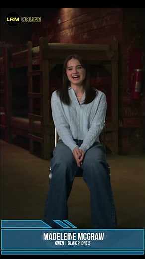 Madeleine McGraw on Working With Ethan Hawke as The Grabber in Black Phone 2