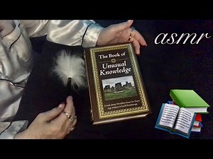 Quietly Reading to You from the Book of Unusual Knowledge, Wrigley’s chewing gum ASMR, feathering