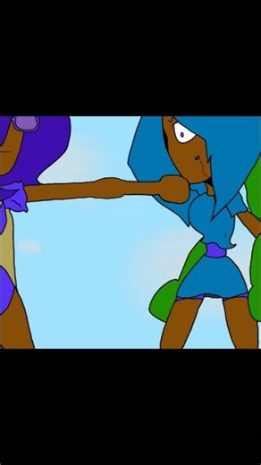 Geeky VS Beth Part 2 | #shorts #2danimation #colormegeeky #indie