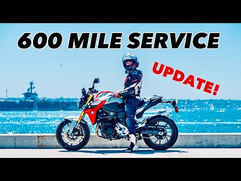 2020 BMW F900R | First 600 Mile Service Update [Two Problems!]