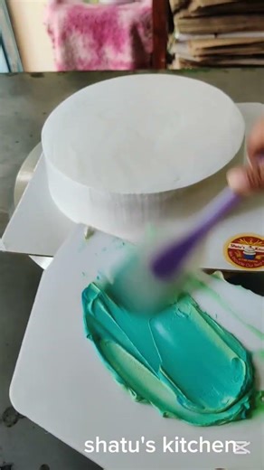 green +blue colour mixing tutorial #viral #cake #cakedesign #viralvideo #video #colors #shortvideo
