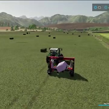 290K views · 2.7K reactions | Grass harvest  #Fendt #Mowing #Baling #Grass #FarmingSimulator22 #fs22 #Bale #Game #GamePlay #FS22 #Farming #Baling #Fendt724Vario #raking #loading | Mazarat Gaming | Facebook