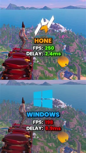 FORTNITE FPS Before VS After Hone Optimizer