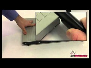 Dahle Vantage 15E Guillotine Paper Cutter Demo Video