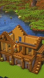 4.9K views · 62 reactions | Minecraft survival house #minecraft #fblifestylechallenge #fblifestyle #minecraftbuild | Gravitoz7 | Facebook