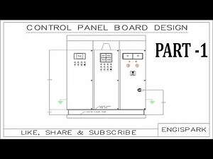 Control Panel Board Drawing (Part-1) | AutoCAD Electrical | EngiSpark