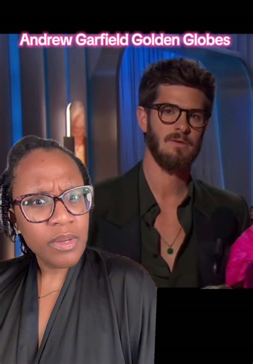 Andrew Garfield at the Golden Globes 2025