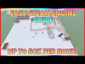 The BEST Mid-Game Money Farm! Steam Engines (Full Tutorial)