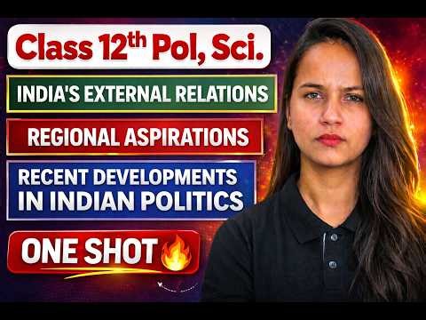 LIVE India’s External Relations, Regional Aspirations & Recent Developments in Indian Politics